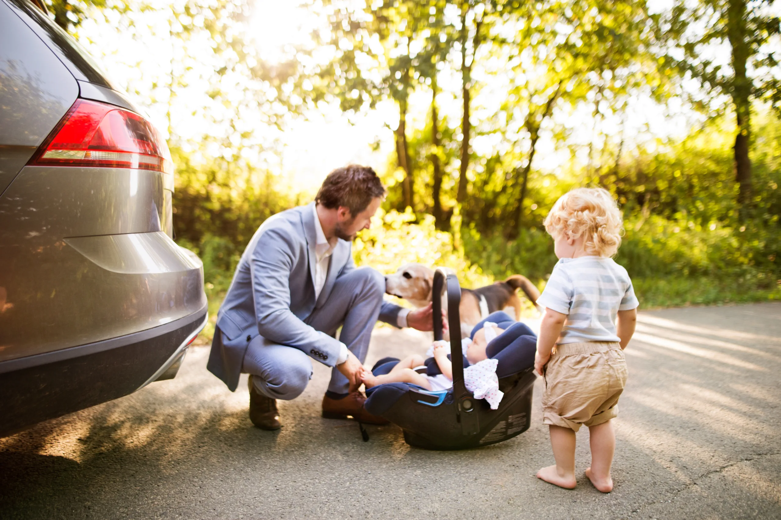God plass er viktig i en familiebil. FOTO: Envato